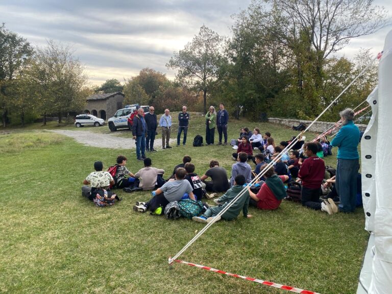 Gran successo per “La Protezione Civile in classe… a Montovolo!”
